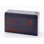 CSB Battery HR 1224W high-rate HR1224WF2F1 olovni akumulator 12 V 5.8 Ah olovno-koprenasti (Š x V x D) 151 x 98 x 51 mm plosnati priključak 6.35 mm bez održavanja, nisko samopražnjenje