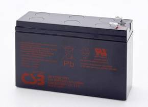 CSB Battery HR 1224W high-rate HR1224WF2F1 olovni akumulator 12 V 5.8 Ah olovno-koprenasti (Š x V x D) 151 x 98 x 51 mm plosnati priključak 6.35 mm bez održavanja