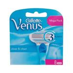 Gillette Venus Close &amp; Clean aparat za brijanje 8 kom oštećena kutija