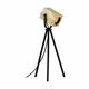 EGLO 43749 | Ayles Eglo stolna svjetiljka 47,5cm sa prekidačem na kablu elementi koji se mogu okretati 1x GU10 250lm 3000K crno, bezbojno