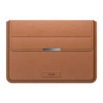 INVZI Leather Case / Cover with Stand Function for MacBook Pro/Air 13"/14" (Brown)