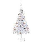 Umjetno božićno drvce LED sa setom kuglica 150 cm 380 grana