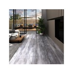 Podne obloge od PVC-a 5 02 m² 2 mm samoljepljive siva boja drva