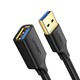 Kabel UGREEN, USB 3.0 A (M) na (Ž), crni, 1m