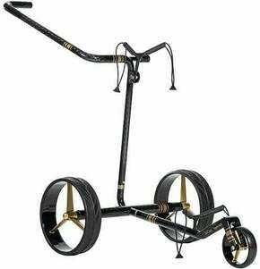 Jucad Carbon 3-Wheel Black/Gold Ručna kolica za golf