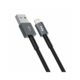MS CABLE USB-A 2.0 -&gt; LIGHTNING, 1m, crni