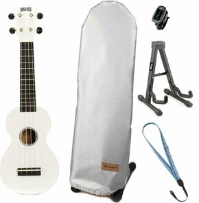 Mahalo MR1 White SET Soprano ukulele Bijela