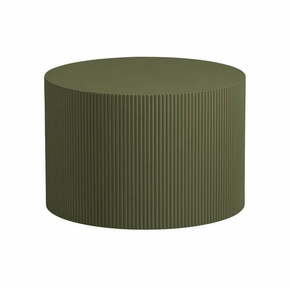 Kaki zeleni okrugli stolić za kavu ø 60 cm Sanne – WOOOD