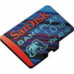 SanDisk GamePlay microSDXC UHS-I Card, 1TB Gaming microSDXC, 190MB/s, 130MB/s W, UHS-I, V30, U3, C10, RPD1