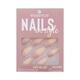 Essence Nails In Style umjetni nokti sa samoljepljivim jastučićima 12 kom Nijansa 16 café au lait za žene