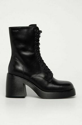 Vagabond Shoemakers - Kožne cipele iznad gležnja Brooke - crna. Čizme iz kolekcije Vagabond Shoemakers. Model izrađen od prirodne kože.