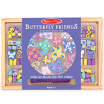 Butterfly Friends set drvenih perli - 150 kom - Melissa &amp; Doug