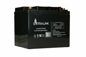 Extralink AKUMULATOR Battery ACCUMULATOR 12V 40AH - Batterie - 40.000 mAh Zabrtvljena olovna kiselina (VRLA) 13