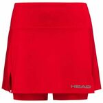 Ženska teniska suknja Head Club Basic Skort - red