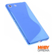 Sony Xperia M5 plava silikonska maska