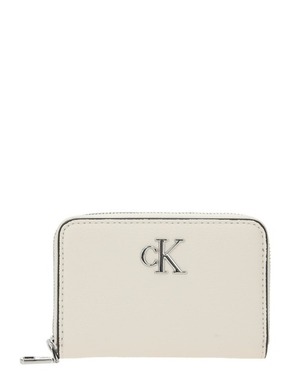 Calvin Klein Jeans Novčanik boja pijeska / crna / srebro