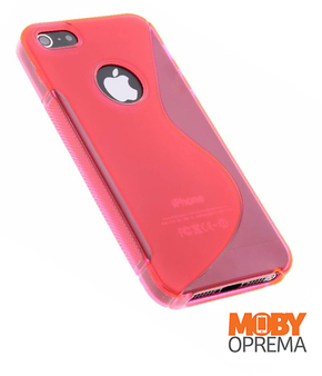 iPhone 5 roza silikonska maska