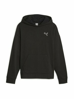 PUMA Sweater majica 'Essentials' crna / bijela