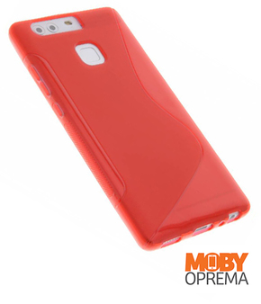 Huawei P9 crvena silikonska maska