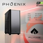 Računalo gaming PHOENIX FLAME Y-527, AMD Ryzen 5 5600X, 16GB, 1TB SSD, GeForce RTX 4060 Ti
