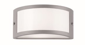 VIOKEF 4049100 | Limnos Viokef zidna svjetiljka 1x E27 IP44 sivo