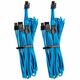 Corsair Premium Sleeved PCIe Dual-Kabel, Doppelpack (Gen 4) - blau CP-8920253