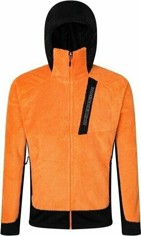 Rock Experience Blizzard Tech Hoodie Man Fleece Persimmon Orange/Caviar M Majica s kapuljačom na otvorenom