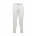 PUMA Sportske hlače svijetlosiva / crna / bijela
