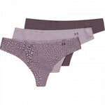Gaćice Under Armour PS Thong 3Pack Print - purple