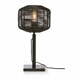 Crna stolna lampa sa sjenilom od ratana (visina 40 cm) Tanami – Good&amp;Mojo