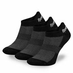 Set od 3 para unisex visokih čarapa Reebok R0356P-SS24 (3-pack) Crna