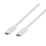 Vivanco USB kabel USB-C™ utikač, USB-C™ utikač 1 m bijela 63088