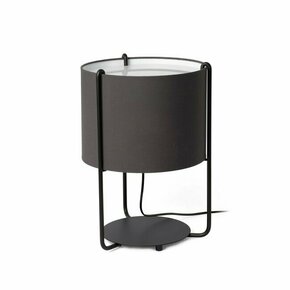 FARO 24020-32 | Drum-FA Faro stolna svjetiljka 43cm 1x E27 crno mat