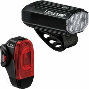 Lezyne Micro Drive 800+/KTV Drive Pro+ Pair Satin Black/Black Front 800 lm / Rear 150 lm Svjetlo za bicikl