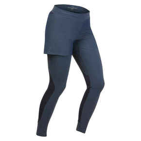 Tajice s kratkim hlačama za brzo planinarenje fh 900 ženske plave
