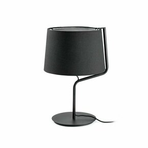FARO 29333 | Berni Faro stolna svjetiljka 45cm 1x E27 crno mat