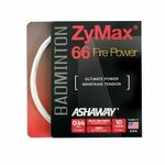 Žice za badminton Ashaway ZyMax 66 Fire Power (10 m) - white