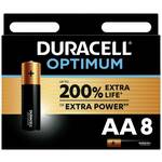 Duracell Optimum mignon (AA) baterija alkalno-manganov 1.5 V 8 St.