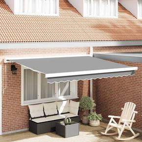 VidaXL Okvir tende Bijelo 300 x 250 cm Aluminij