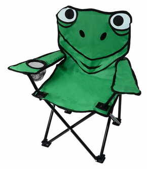 Zelena sklopiva stolica za kampiranje Cattara Frog