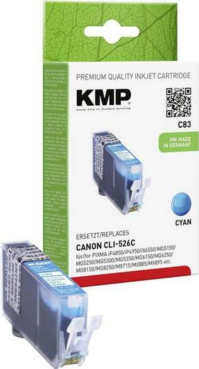 KMP tinta zamijenjen Canon CLI-526C kompatibilan cijan C83 1515