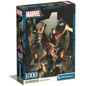 Marvel: Osvetnici puzzle od 1000 komada Compact 70x50cm - Clementoni
