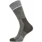 Sealskinz Solo QuickDry Mid Length Sock Black/Grey S Biciklistički čarape