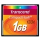 Transcend CompactFlash 1GB memorijska kartica