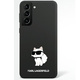 Karl Lagerfeld KLHCS23LSNCHBCK Samsung Galaxy S23 Ultra hardcase black Silicone Choupette