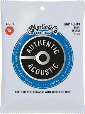 Martin &amp; CO MA140PK3 Acoustic SP 3 Pack