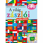 Atlas za djecu - Poučna knjiga sa naljepnicama svjetskih zastava