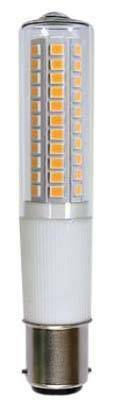 LightMe LM85358 LED Energetska učinkovitost 2021 F (A - G) B15d 8 W = 60 W toplo bijela (Ø x V) 18 mm x 100 mm prigušivanje osvjetljenja 1 St.