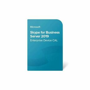 Skype for Business Server 2019 Enterprise Device CAL digital certificate SW-SKP-BUS-19EN-DEV-CAL