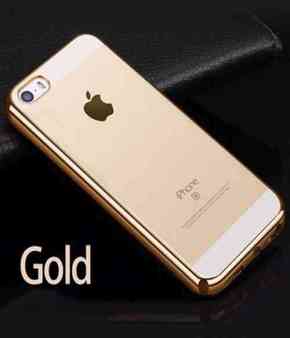 iPhone 5 zlatna shine maska
